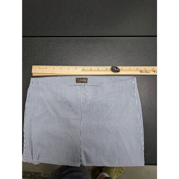 Crosby Pants  Springfield Chino Blue White Pinstripes Size 4 - Picture 7 of 8